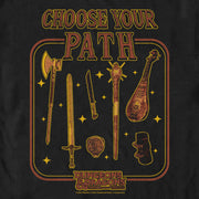 Men's Dungeons & Dragons: Honor Among Thieves Choose Your Path  Adult T-Shirt