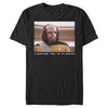 Men's Star Trek: The Next Generation Worf Judging You in Klingon  Adult T-Shirt