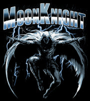 Men's Marvel: Moon Knight Rain and Lightning  Adult T-Shirt