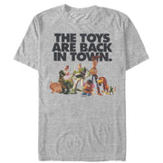 Men's Toy Story Toys Are Back in Town  Adult T-Shirt