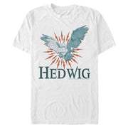 Men's Harry Potter Hedwig Owl Flight  Adult T-Shirt