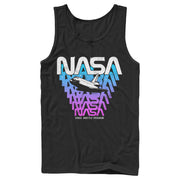 Men's NASA Logo Fade Away  Adult Tank Top