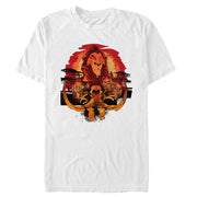 Men's Lion King Scar Elephant Graveyard  Adult T-Shirt