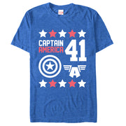 Men's Marvel Captain America 41  Adult T-Shirt