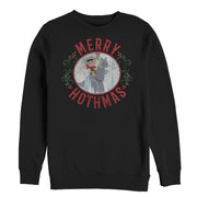 Men's Star Wars Christmas Merry Hothmas  Adult Sweatshirt