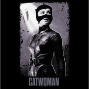 Men's The Batman B&W Catwoman Poster  Adult T-Shirt