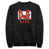 Men's The Simpsons Duff Beer Logo  Adult Sweatshirt