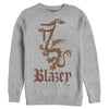 Men's Onward Pet Blazey Dragon  Adult Sweatshirt