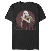 Men's Castlevania Carmilla Glass Frame  Adult T-Shirt