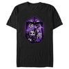 Men's The Nightmare Before Christmas Purple Group Portrait  Adult T-Shirt