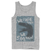 Men's Jurassic World We Made Them We Save Them  Adult Tank Top