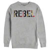 Men's Star Wars: The Rise of Skywalker Rebel Text  Adult Sweatshirt