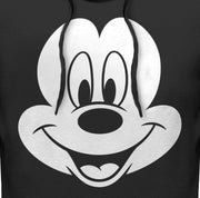 Men's Mickey & Friends Large Face  Adult Pull Over Hoodie