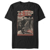 Men's ZZ TOP Tres Hombres Poster  Adult T-Shirt