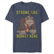 Men's Nintendo Strong Like Donkey Kong  Adult T-Shirt