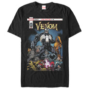 Men's Marvel Venom Lethal Protector Pile  Adult T-Shirt