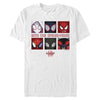 Men's Marvel Spider-Man: Into the Spider-Verse Mask Square  Adult T-Shirt