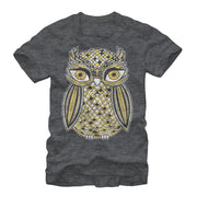 Men's Lost Gods Golden Owl  Adult T-Shirt