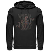 Men's Aladdin Jafar Cobra Scrawl  Adult Pull Over Hoodie