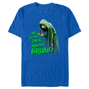 Men's Encanto We Don't Talk About Bruno Green Text  Adult T-Shirt