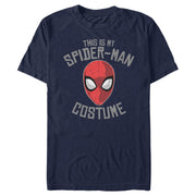 Men's Marvel Halloween This Is My Spider-Man Costume  Adult T-Shirt