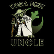 Men's Star Wars Yoda Best Uncle  Adult T-Shirt