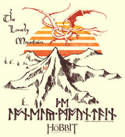 Men's The Hobbit: An Unexpected Journey The Lonely Mountain  Adult T-Shirt