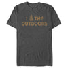 Men's Lost Gods Love the Outdoors Pine  Adult T-Shirt