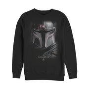 Men's Star Wars: The Mandalorian Bounty Hunter Shadow  Adult Sweatshirt