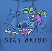 Men's Lilo & Stitch Stay Weird  Adult Pull Over Hoodie