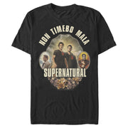 Men's Supernatural Fear No Evil Motto  Adult T-Shirt