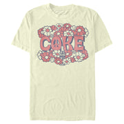 Men's Coca Cola Unity Floral Logo  Adult T-Shirt