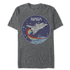 Men's NASA Space Rocket  Adult T-Shirt