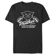 Men's Anchorman Panther Cologne Slogan  Adult T-Shirt