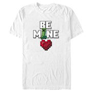 Men's Minecraft Be Mine Creeper  Adult T-Shirt