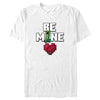 Men's Minecraft Be Mine Creeper  Adult T-Shirt