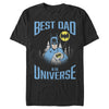 Men's Batman Best Dad in the Universe  Adult T-Shirt