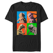 Men's The Muppets Kermit Pop Art  Adult T-Shirt