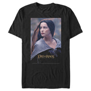 Men's The Lord of the Rings Fellowship of the Ring Arwen Movie Poster  Adult T-Shirt