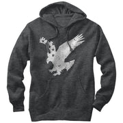 Men's Lost Gods Flying Eagle American Flag  Adult Pull Over Hoodie