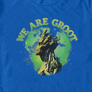 Men's Marvel We Are Groot Side Profile  Adult T-Shirt