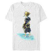 Men's Kingdom Hearts 1 Beach Sora  Adult T-Shirt