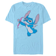 Men's Lilo & Stitch Love Shot  Adult T-Shirt