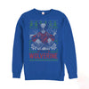 Men's Marvel Ugly Christmas X-Men Wolverine  Adult Sweatshirt