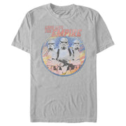 Men's Star Wars: The Mandalorian Stormtroopers Long Live The Empire  Adult T-Shirt