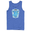 Men's Pokemon Squirtle Metallic Badge  Adult Tank Top