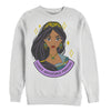 Men's Aladdin Jasmine Leader Portrait  Adult Sweatshirt