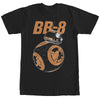 Men's Star Wars The Force Awakens BB-8 On the Move  Adult T-Shirt