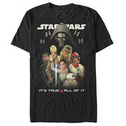 Men's Star Wars The Force Awakens It's True All of It  Adult T-Shirt