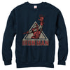 Men's Marvel Triangle Iron Man  Adult Sweatshirt